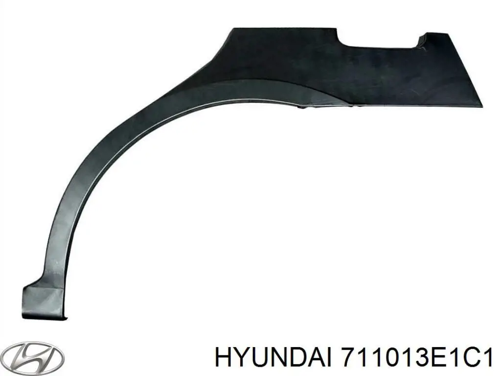 Compre 711013E1C1 Hyundai/Kia Pára-lama traseiro esquerdo