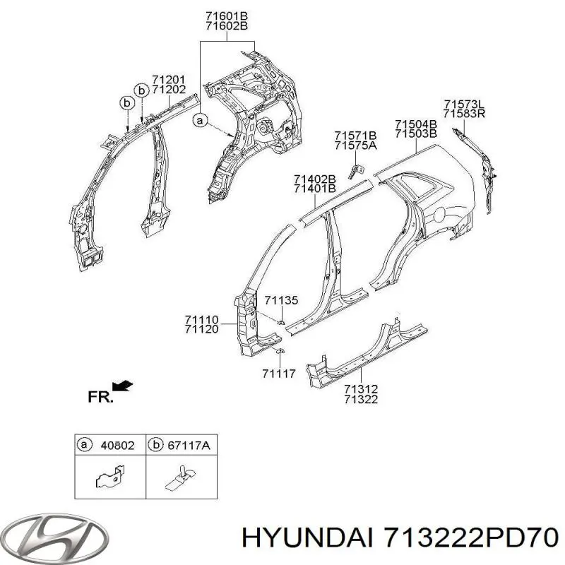 Acesso externo direito para KIA Sorento II XM