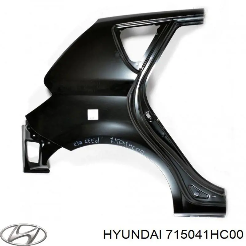 715041HC00 Hyundai/Kia Pára-lama traseiro direito