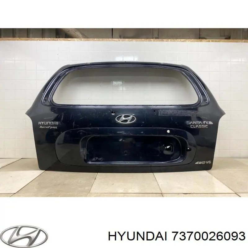 Porta traseira (3ª/5ª porta-malas (tampa de alcapão) Hyundai/Kia 7370026091 preço, a partir de 267,30 USD