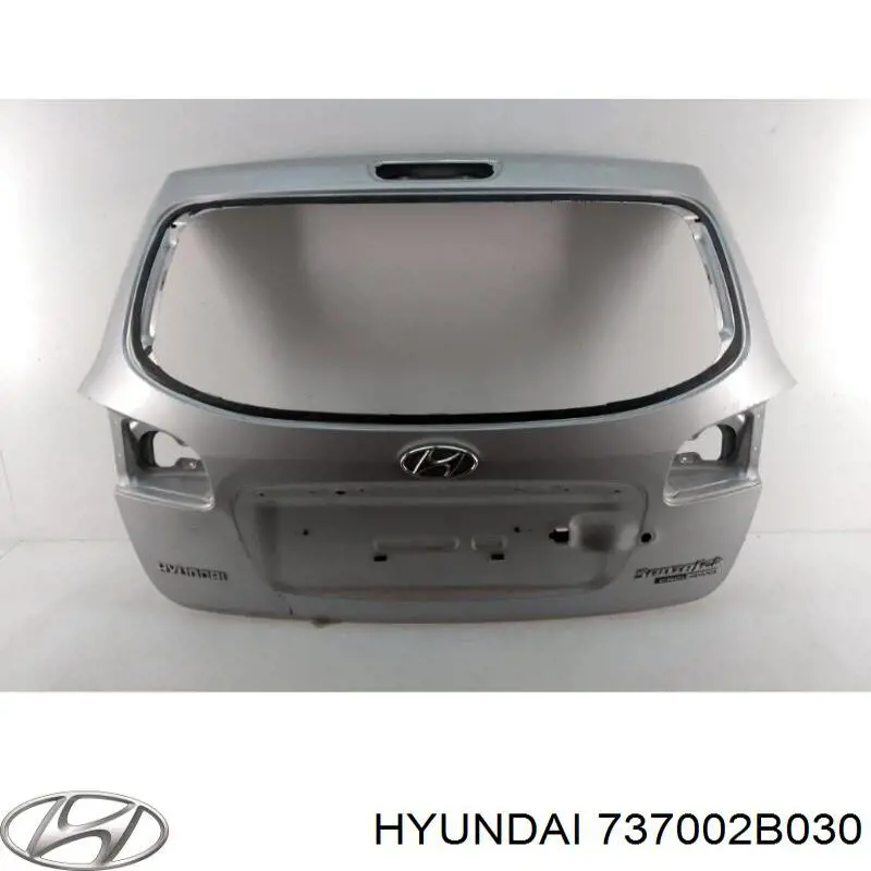 737002B030 Hyundai/Kia Porta traseira (3ª/5ª porta-malas (tampa de alcapão)