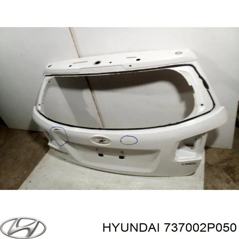 Compre Porta traseira (3ª/5ª porta-malas (tampa de alcapão) KIA Sorento 2