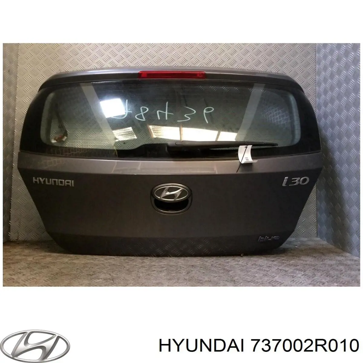 737002R010 Hyundai/Kia Porta traseira (3ª/5ª porta-malas (tampa de alcapão)