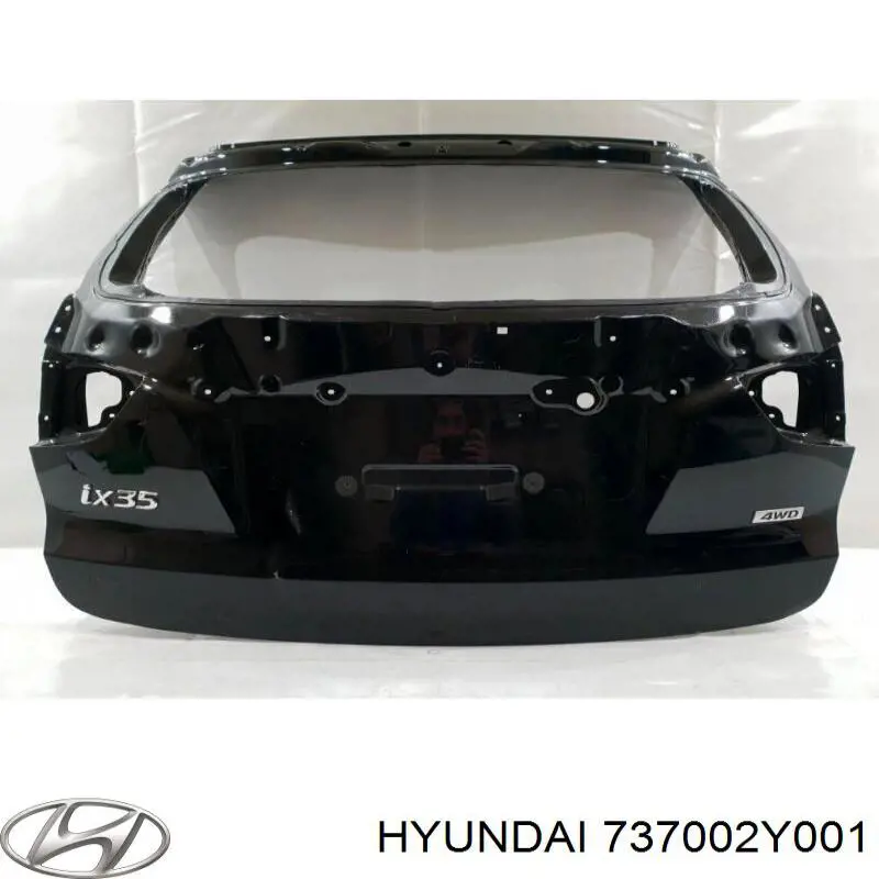 Porta traseira (3ª/5ª porta-malas (tampa de alcapão) Hyundai/Kia 737002Y001 preço, a partir de 592,49 USD