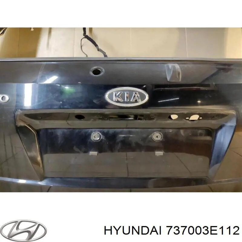Porta traseira (3ª/5ª porta-malas (tampa de alcapão) Hyundai/Kia 737003E112 preço, a partir de 301,35 USD