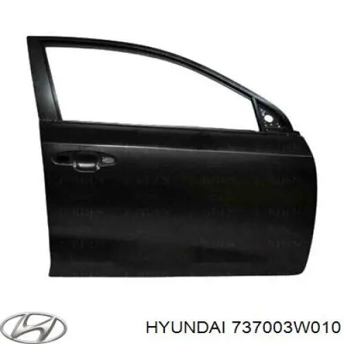 737003W010 Hyundai/Kia Porta traseira (3ª/5ª porta-malas (tampa de alcapão)