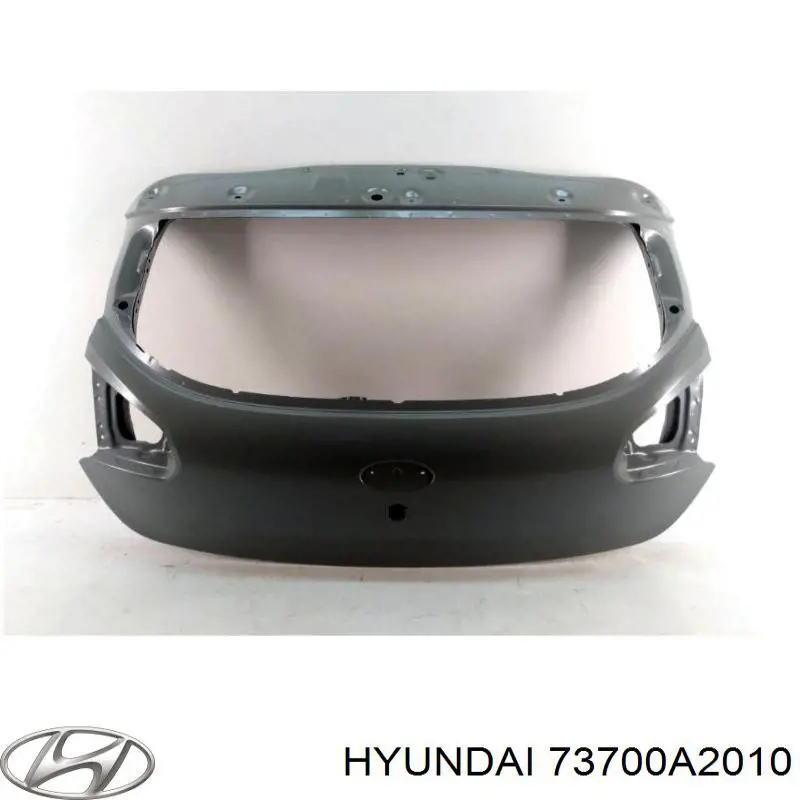 73700A2010 Hyundai/Kia Porta traseira (3ª/5ª porta-malas (tampa de alcapão)