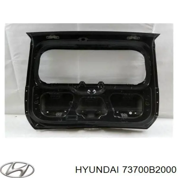 73700B2000 Hyundai/Kia Porta traseira (3ª/5ª porta-malas (tampa de alcapão)