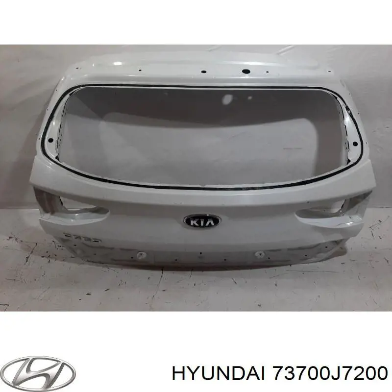 73700J7200 Hyundai/Kia Porta traseira (3ª/5ª porta-malas (tampa de alcapão)