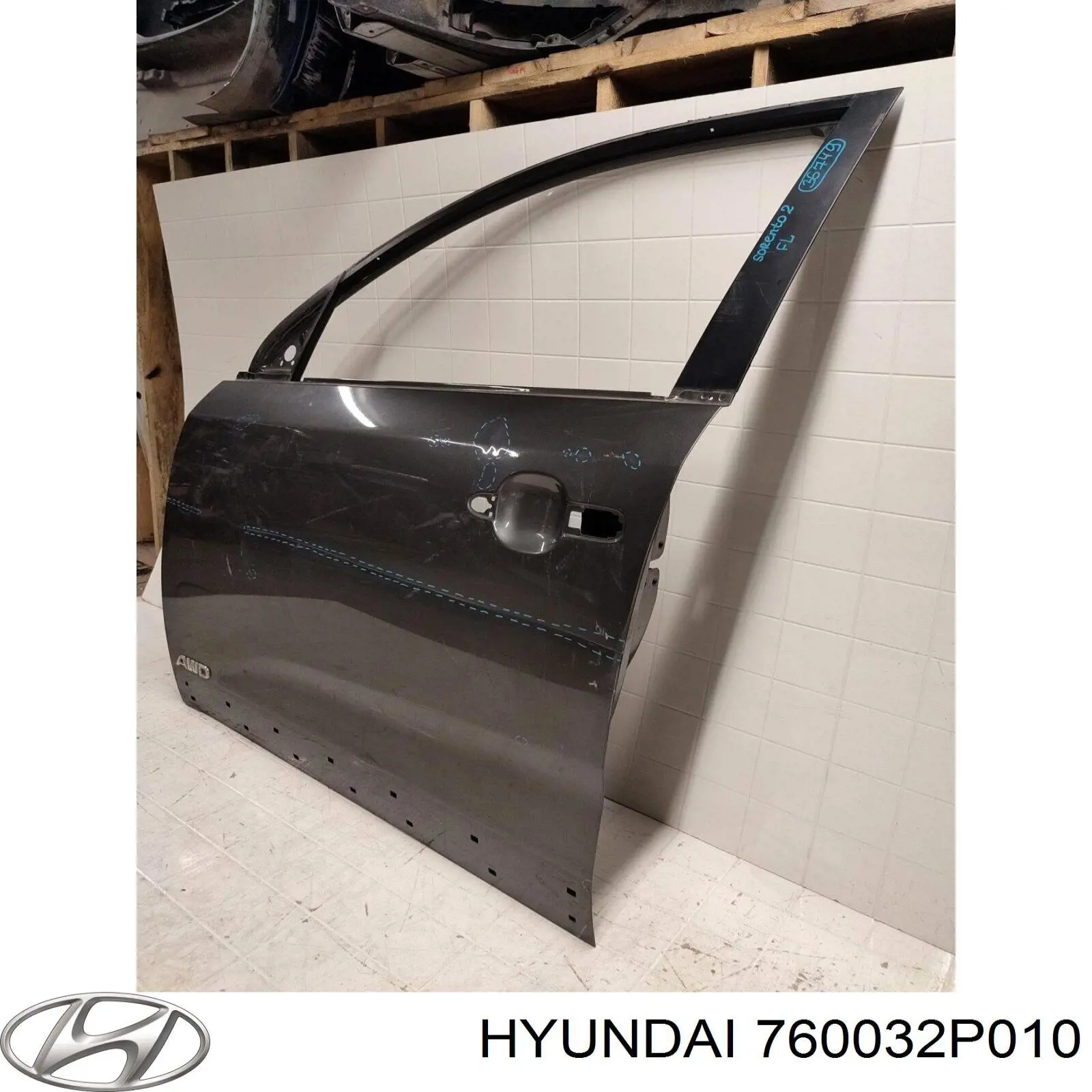 Porta dianteira esquerda Hyundai/Kia 760032P010 preço, a partir de 778,79 USD