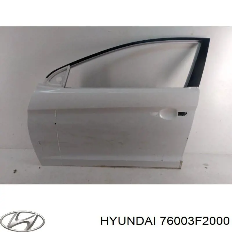 76003F2000 Hyundai/Kia Porta dianteira esquerda