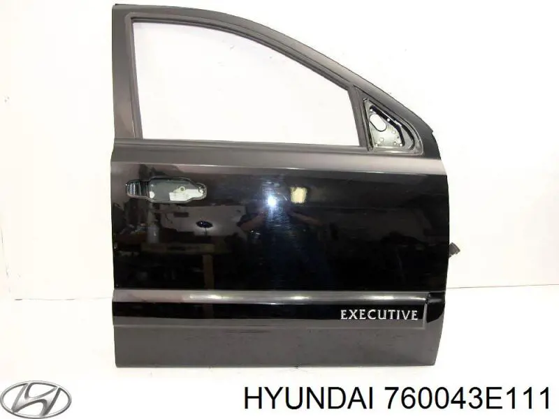 760043E111 Hyundai/Kia Porta dianteira direita