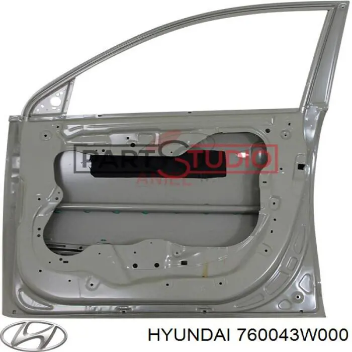 Porta dianteira direita Hyundai/Kia 760043W000 preço, a partir de 502,26 USD