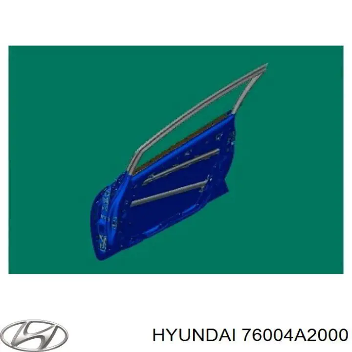 Porta dianteira direita Hyundai/Kia 76004A2000 preço, a partir de 624,84 USD
