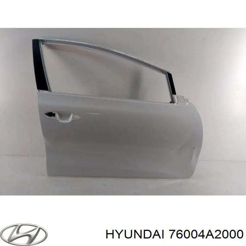 76004A2000 Hyundai/Kia Porta dianteira direita