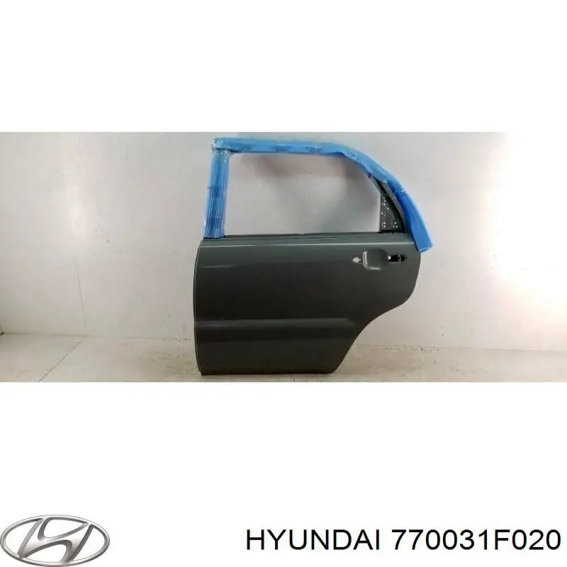 770031F020 Hyundai/Kia Porta traseira esquerda