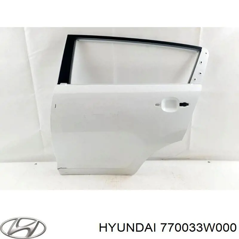 770033W000 Hyundai/Kia Porta traseira esquerda