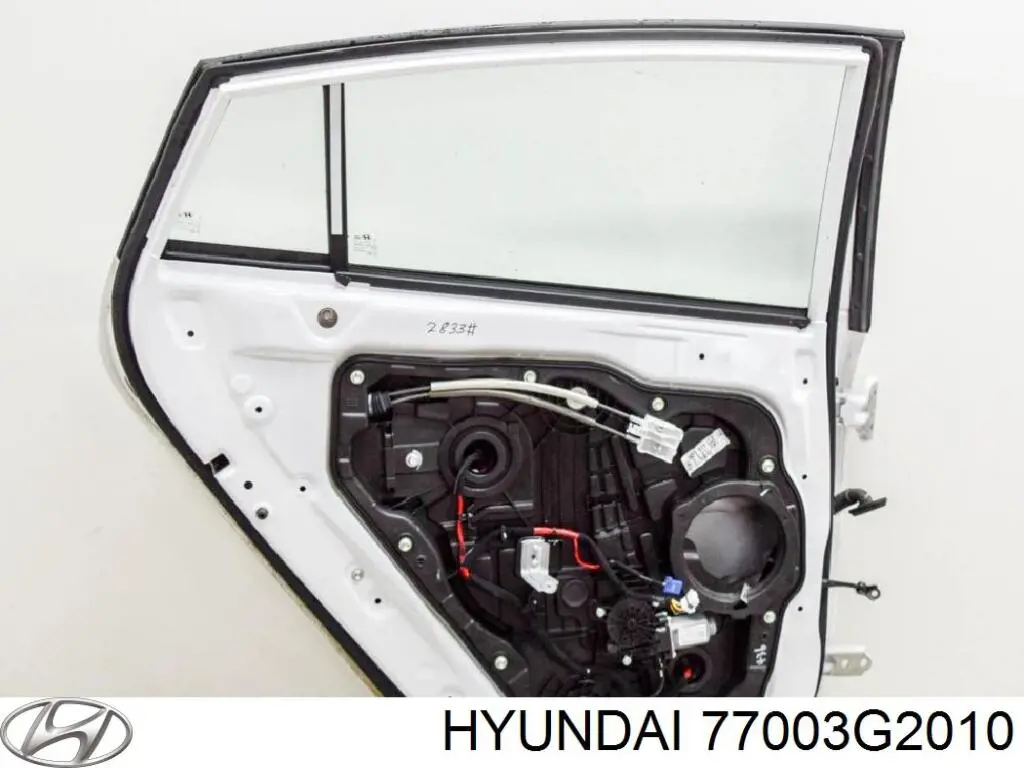 77003G2010 Hyundai/Kia Porta traseira esquerda