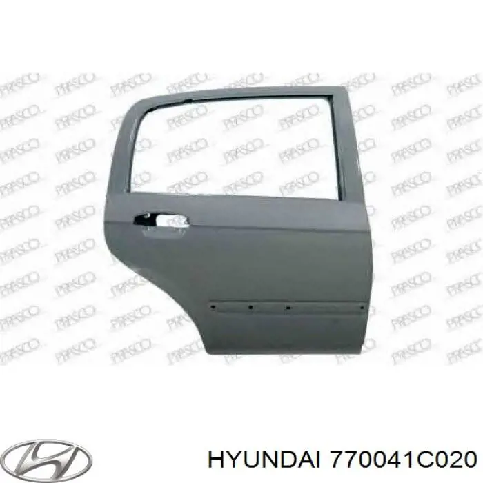 Porta traseira direita Hyundai/Kia 770041C020 preço, a partir de 137,91 USD