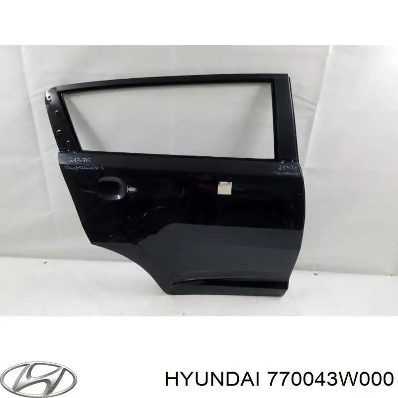 770043W000 Hyundai/Kia Porta traseira direita