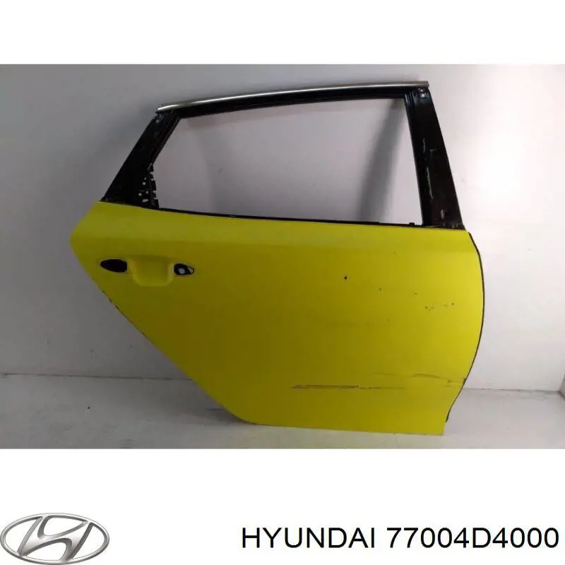 77004D4000 Hyundai/Kia Porta traseira direita