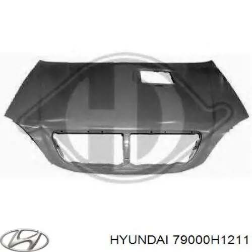 79000H1211 Hyundai/Kia Capota