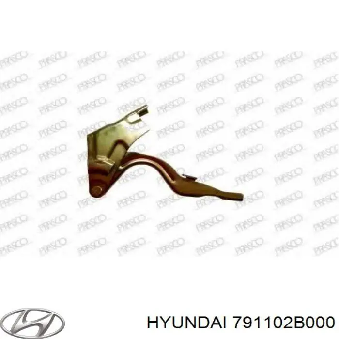 Gozno da capota esquerdo Hyundai/Kia 791102B000 preço, a partir de 13,44 USD