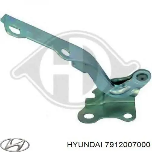 7912007000 Hyundai/Kia Gozno da capota direito
