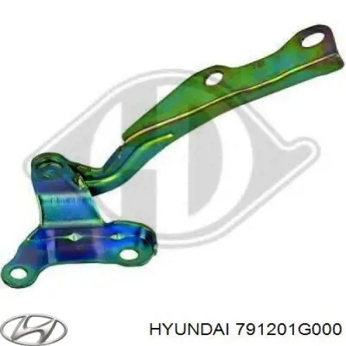 791201G000 Hyundai/Kia Gozno da capota direito