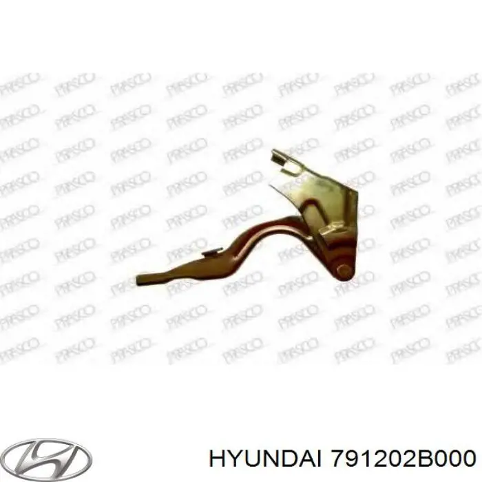 791202B000 Hyundai/Kia Gozno da capota direito