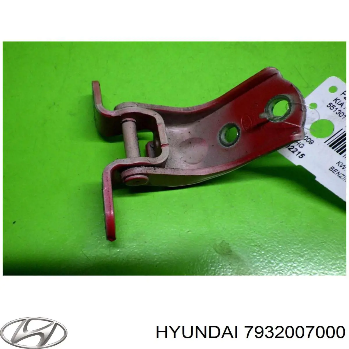 7932007000 Hyundai/Kia Gozno da porta dianteira direita