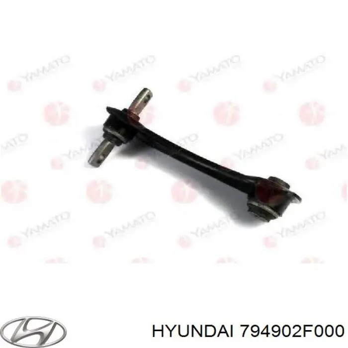 794902F000 Hyundai/Kia Limitador traseiro direito de abertura de porta