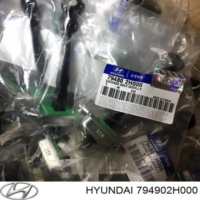 794902H000 Hyundai/Kia Limitador traseiro direito de abertura de porta