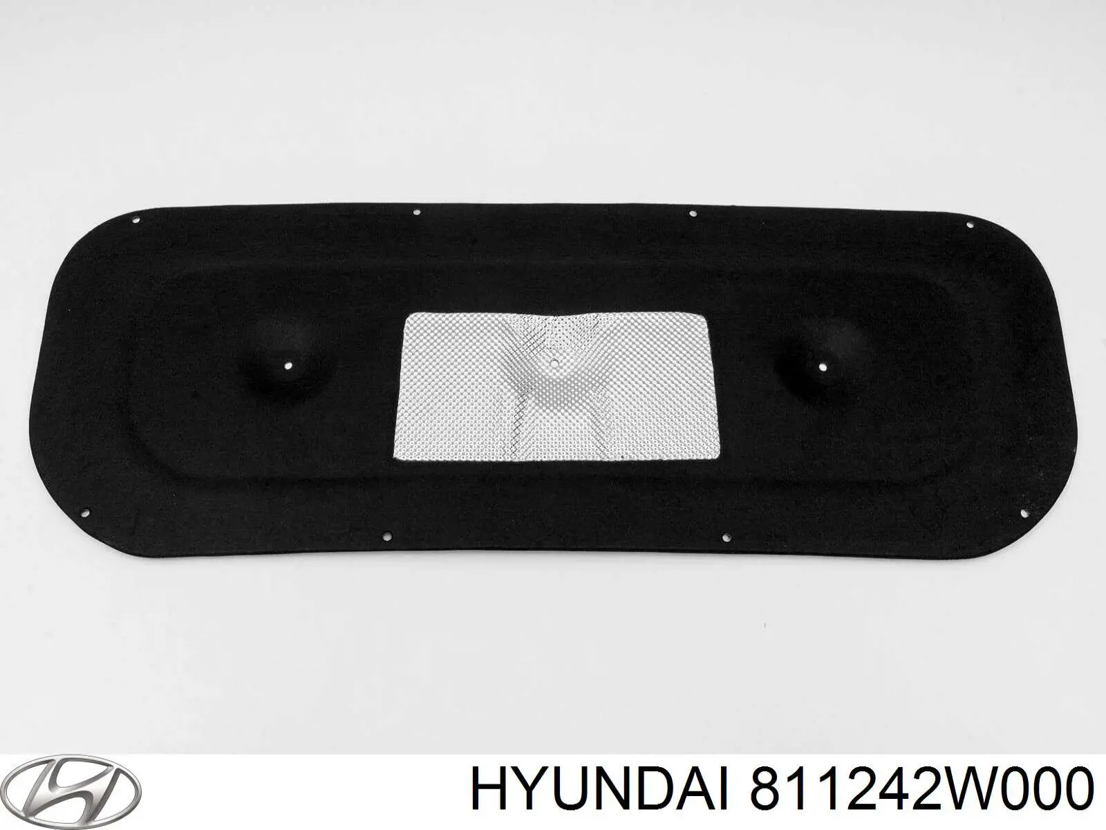 Isolamento de ruído da capota para Hyundai Santa Fe III DM