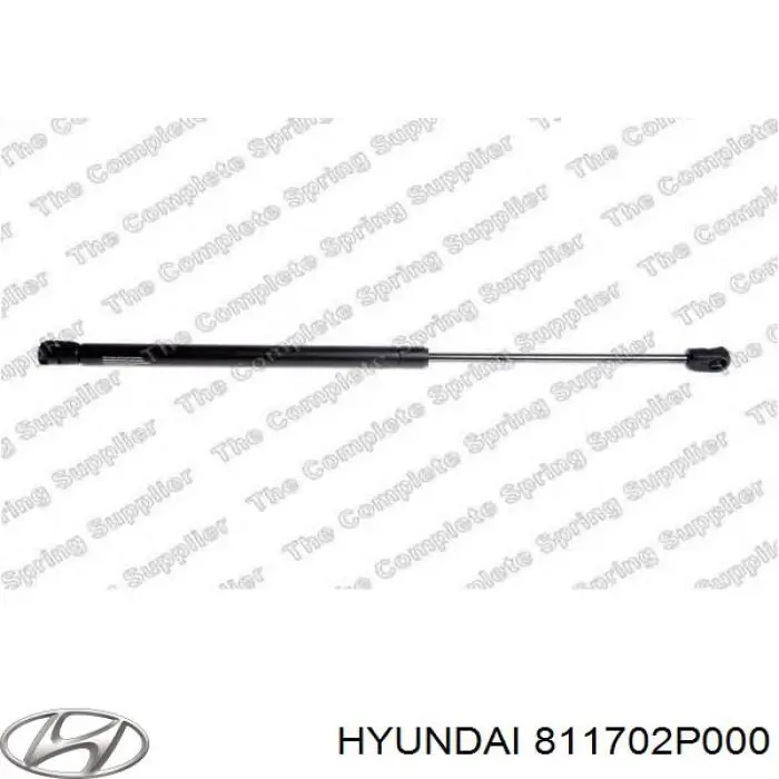 811702P000 Hyundai/Kia Amortecedor da capota direito