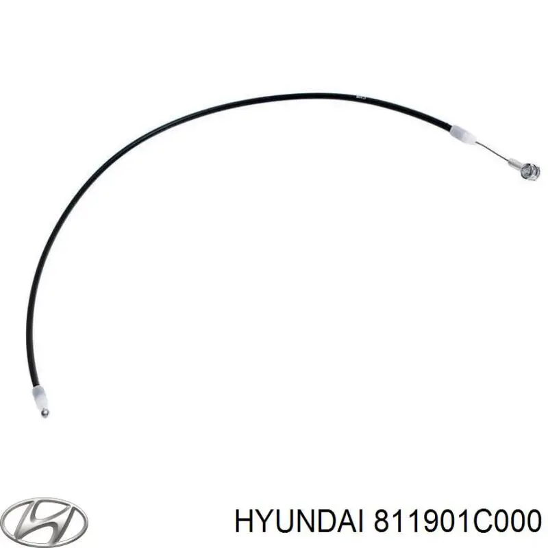 Cabo traseiro de abertura da capota Hyundai/Kia 811901C000 preço, a partir de 13,77 USD