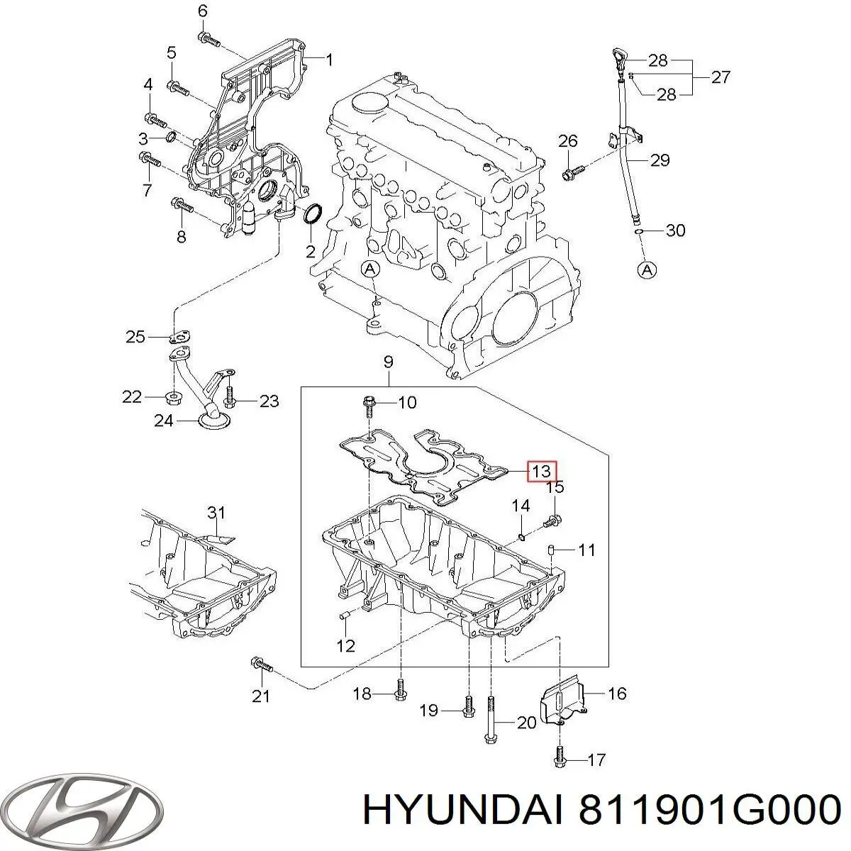 Cabo traseiro de abertura da capota Hyundai/Kia 811901G000 preço, a partir de 13,34 USD