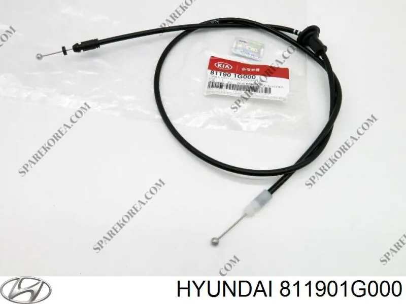 Cabo traseiro de abertura da capota KAP 811901G000 preço, a partir de 13,35 USD