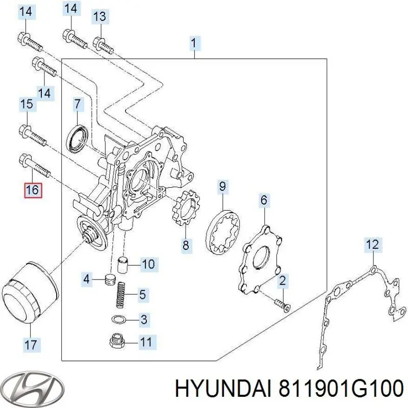 Compre 811901G100 Hyundai/Kia Cabo dianteiro de abertura da capota