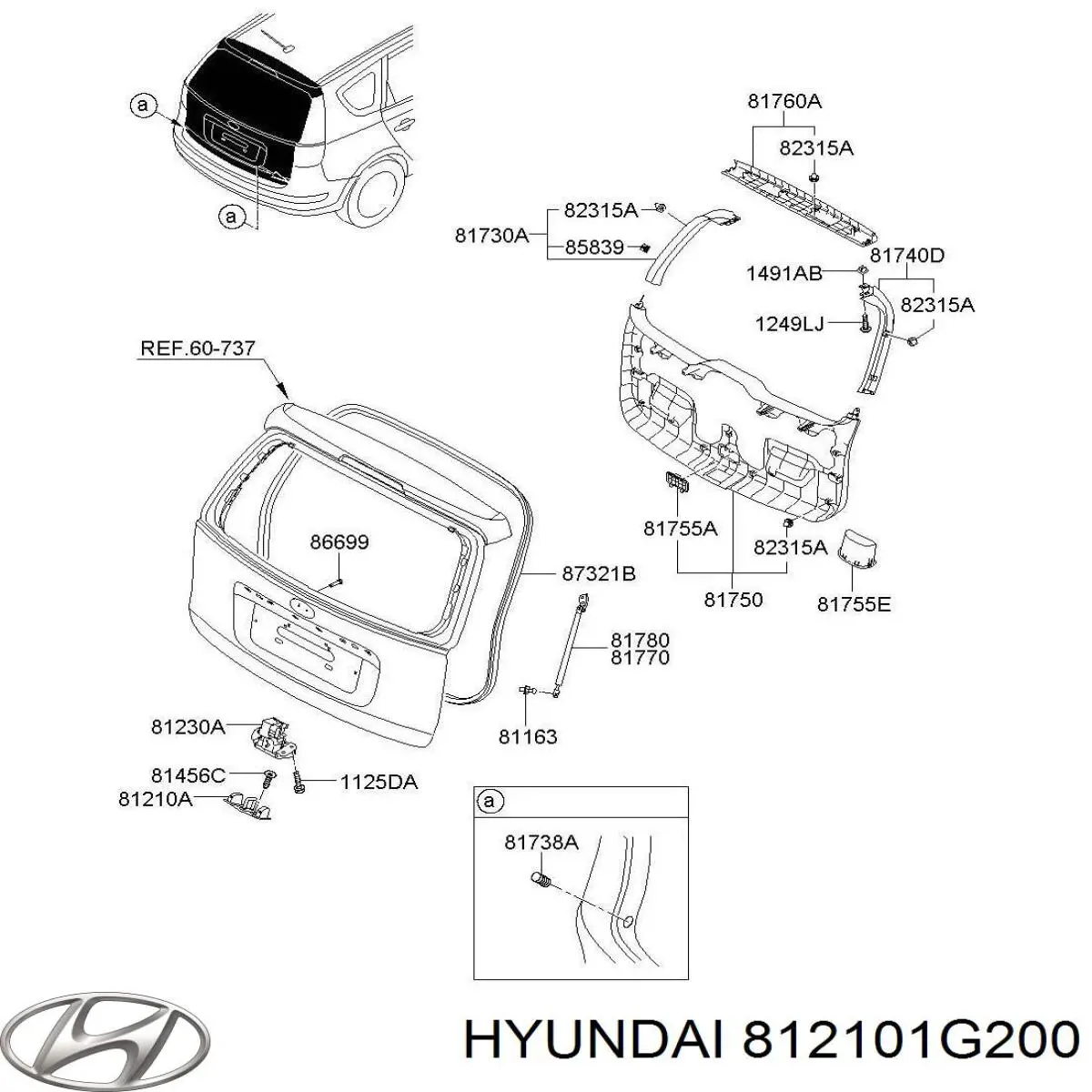  Hyundai/Kia 812101G200 preço, a partir de 68,15 USD