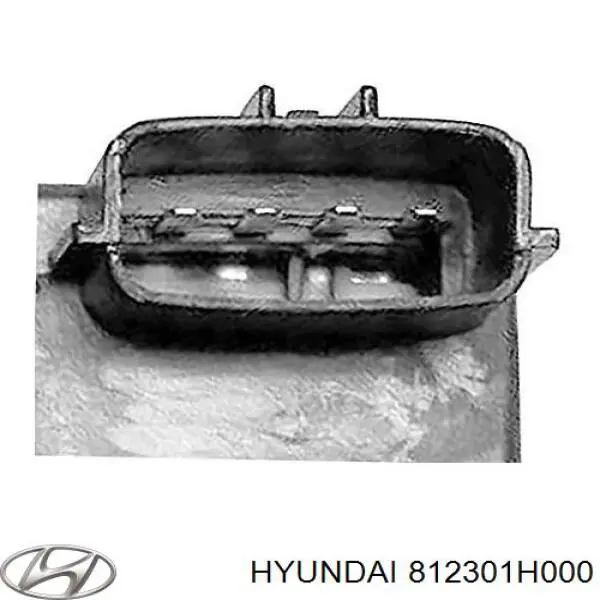 Compre 812301H000 Hyundai/Kia Fecho de tampa de porta-malas (de 3ª/5ª porta traseira)