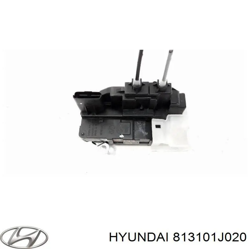 813101J020 Hyundai/Kia Fecho da porta dianteira esquerda