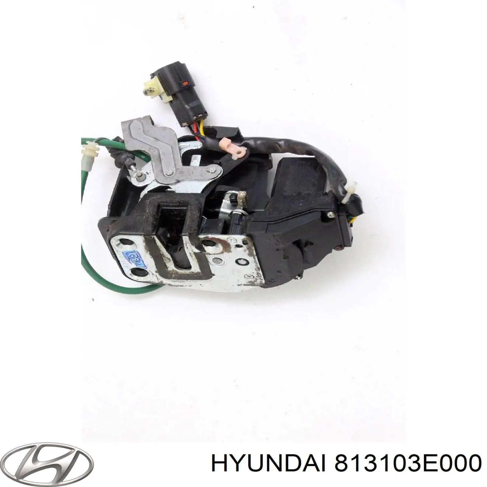 813103E000 Hyundai/Kia Fecho da porta dianteira esquerda