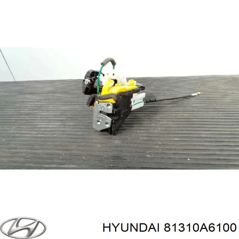 81310A6100 Hyundai/Kia Fecho da porta dianteira esquerda