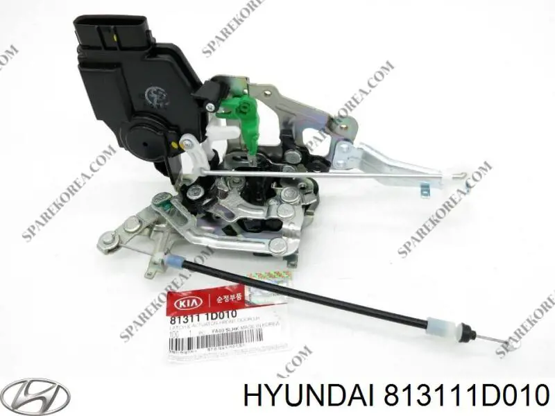 Fecho da porta dianteira esquerda Hyundai/Kia 813111D010 preço, a partir de 525,22 USD