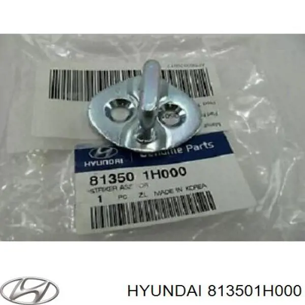 813501H000 Hyundai/Kia Gozno de garra (parte complementar) de fecho da porta traseira