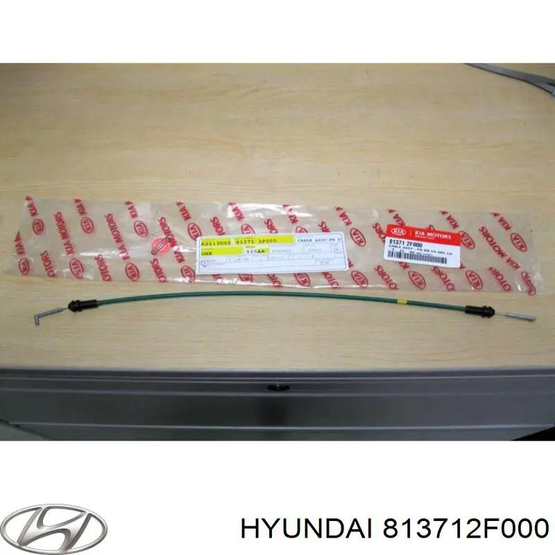 Cabo (pedal) de abertura do fecho da porta dianteira esquerda Hyundai/Kia 813712F000 preço, a partir de 12,93 USD