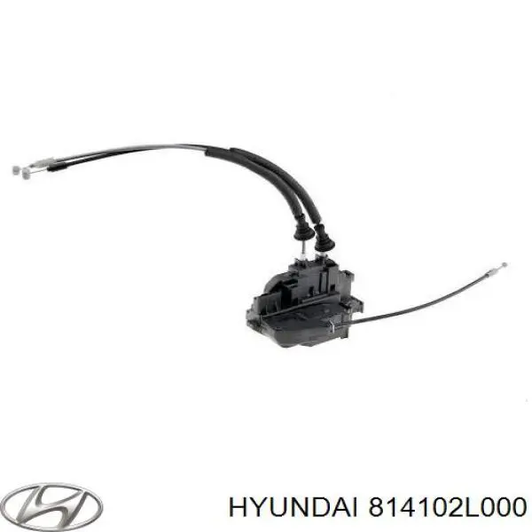 814102L000 Hyundai/Kia Fecho da porta traseira esquerda