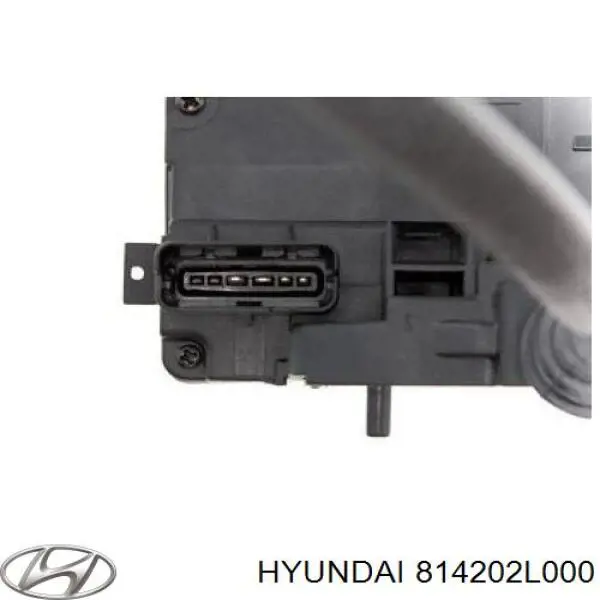 814202L000 Hyundai/Kia Fecho da porta traseira direita