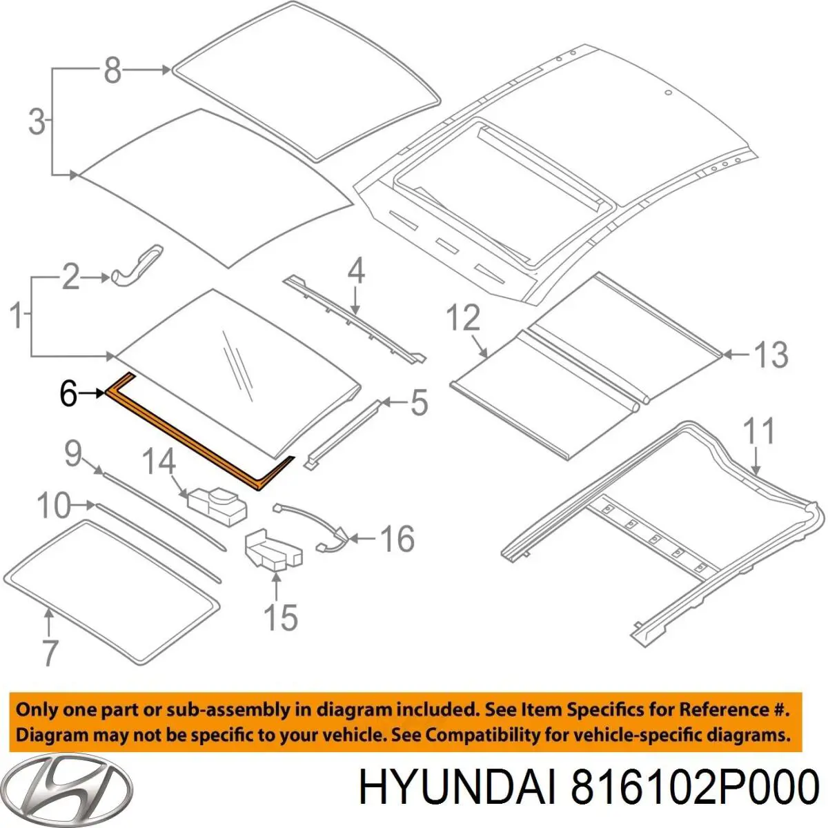 Compre 816102P000 Hyundai/Kia 